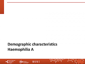 Výstupy z registru ČNHP za rok 2021 – hemofilie