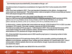 Výstupy z registru ČNHP za rok 2021 – hemofilie