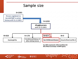 Výstupy z registru ČNHP za rok 2021 – von Willebrandova choroba